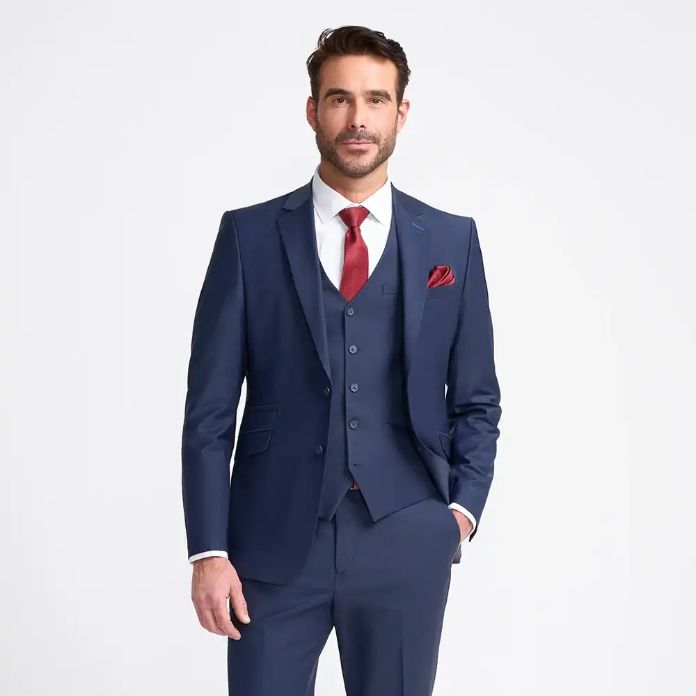 Image of Bond Navy 3 Piece Suit