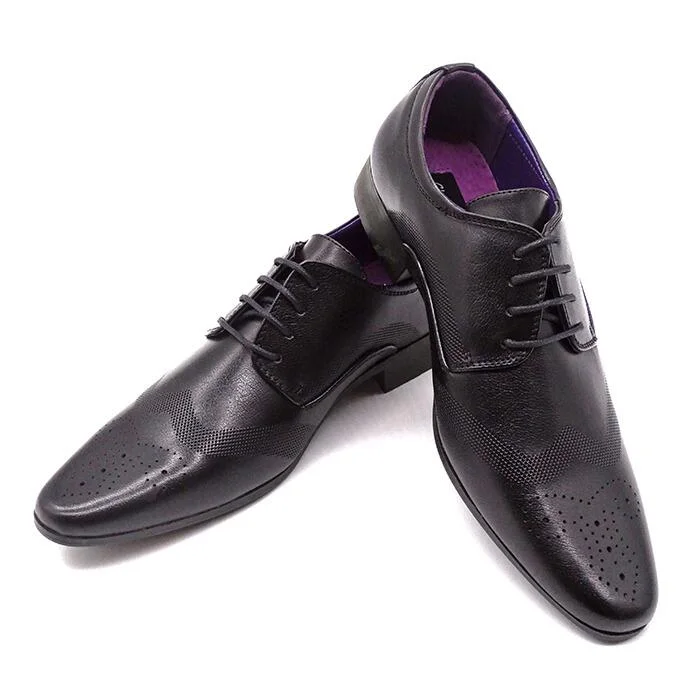 Bordeaux Black Shoes