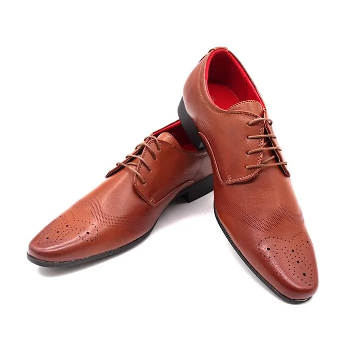 Image of Bordeaux Tan Shoes