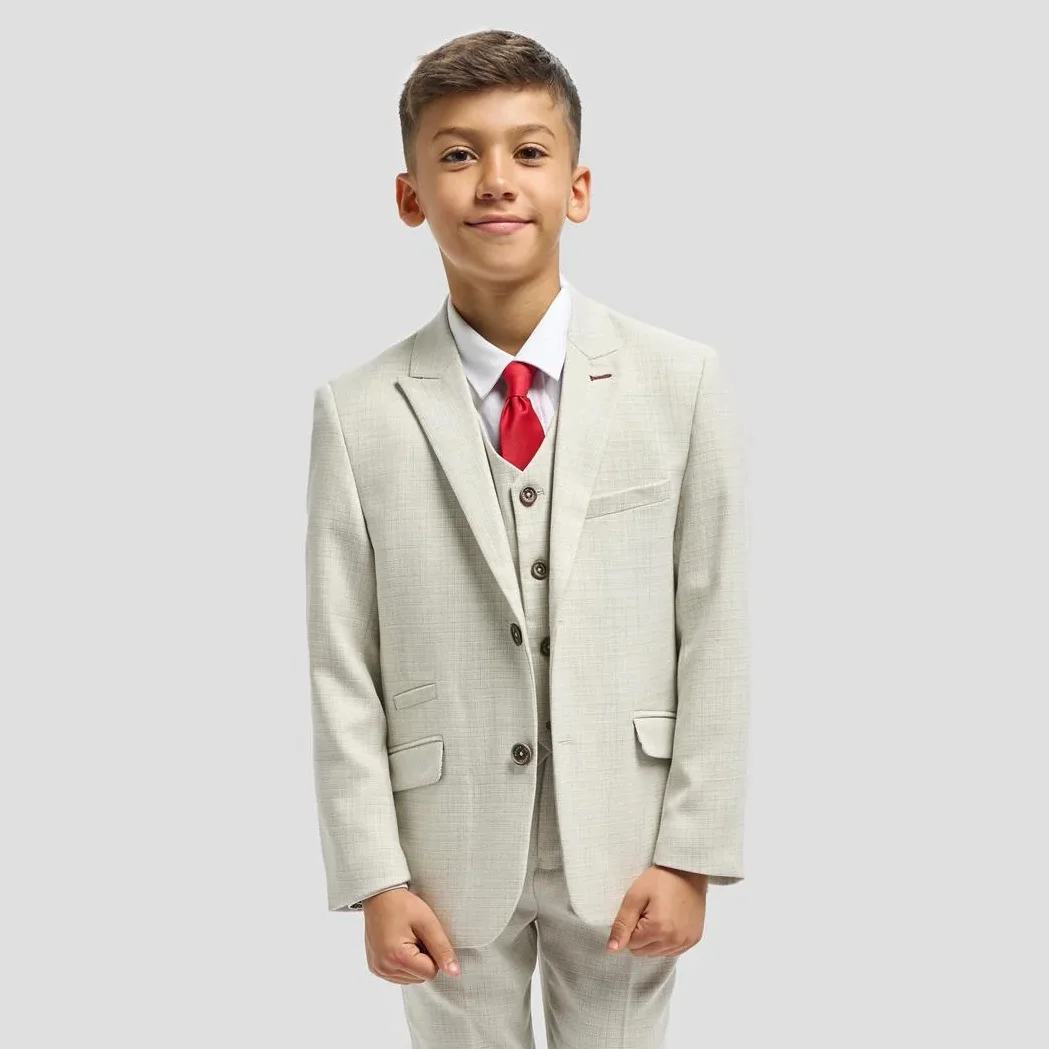 Boys Tropez Sage 3 Piece Suit