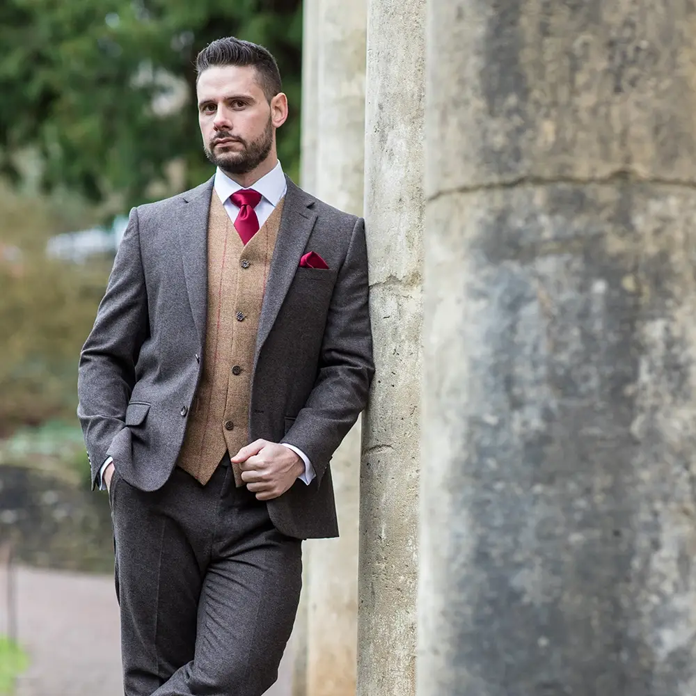 Thumbnail of Brown Tweed 3 Piece Suit