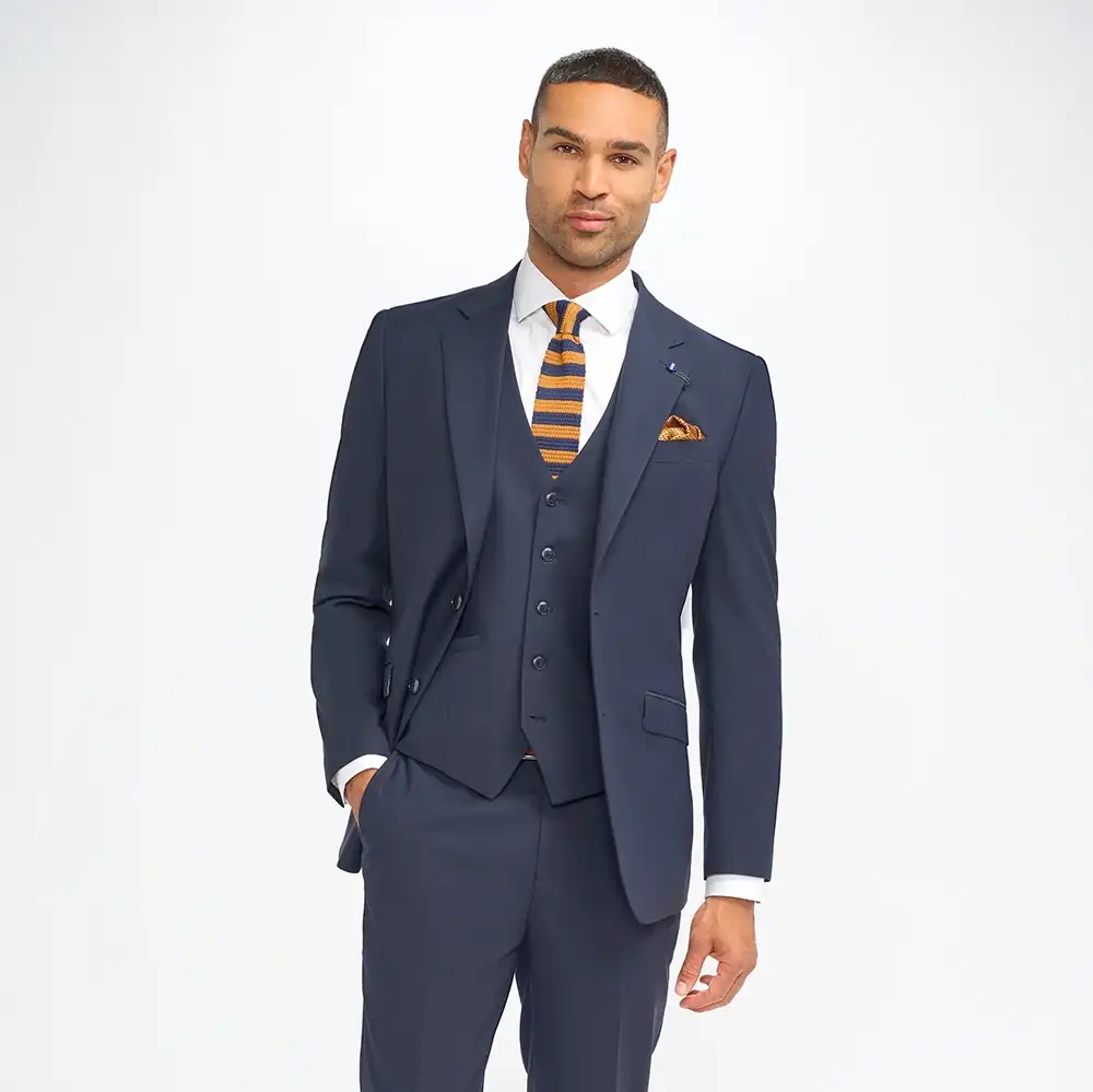 Malibu Navy 3 Piece Suit