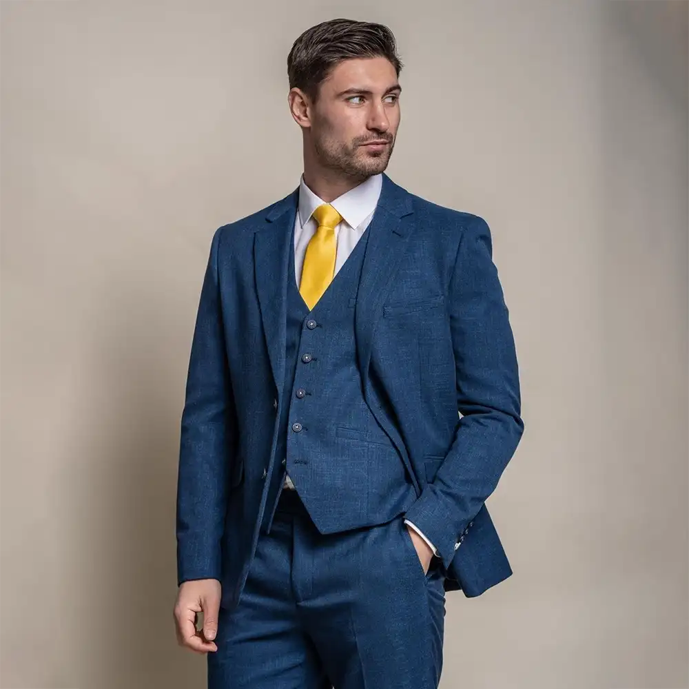 Image of Miami Blue 3 Piece Suit