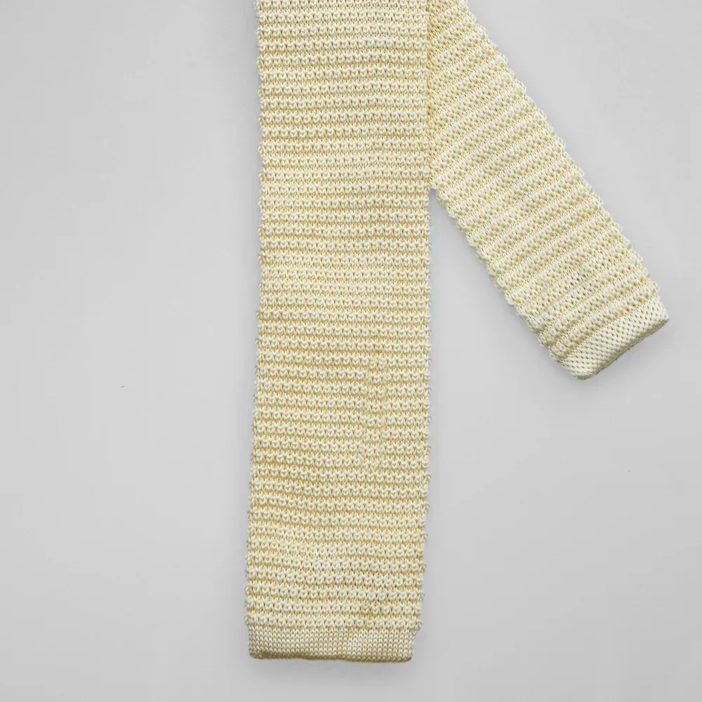 Image of Sand Knitted Tie Set