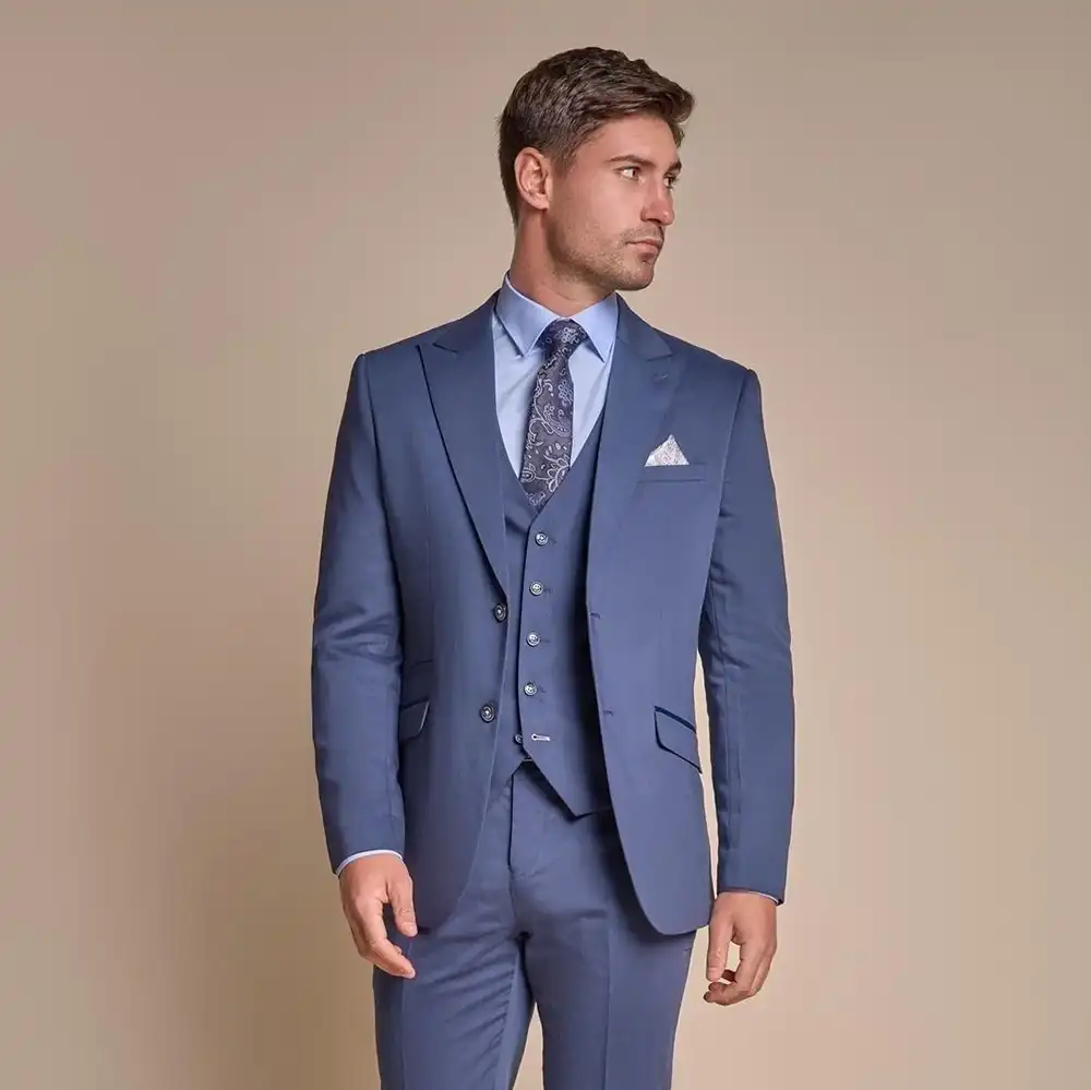 Specter Teal 3 Piece Suit