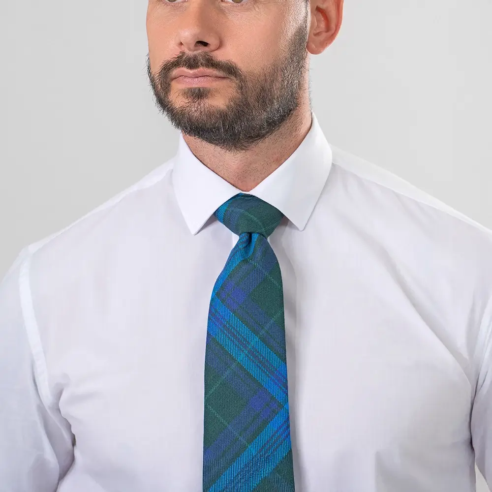 White Standard Collar Shirt