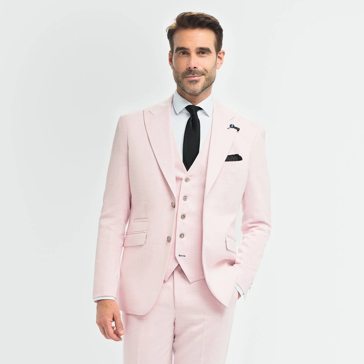 Tropez Mauve 3 Piece Suit