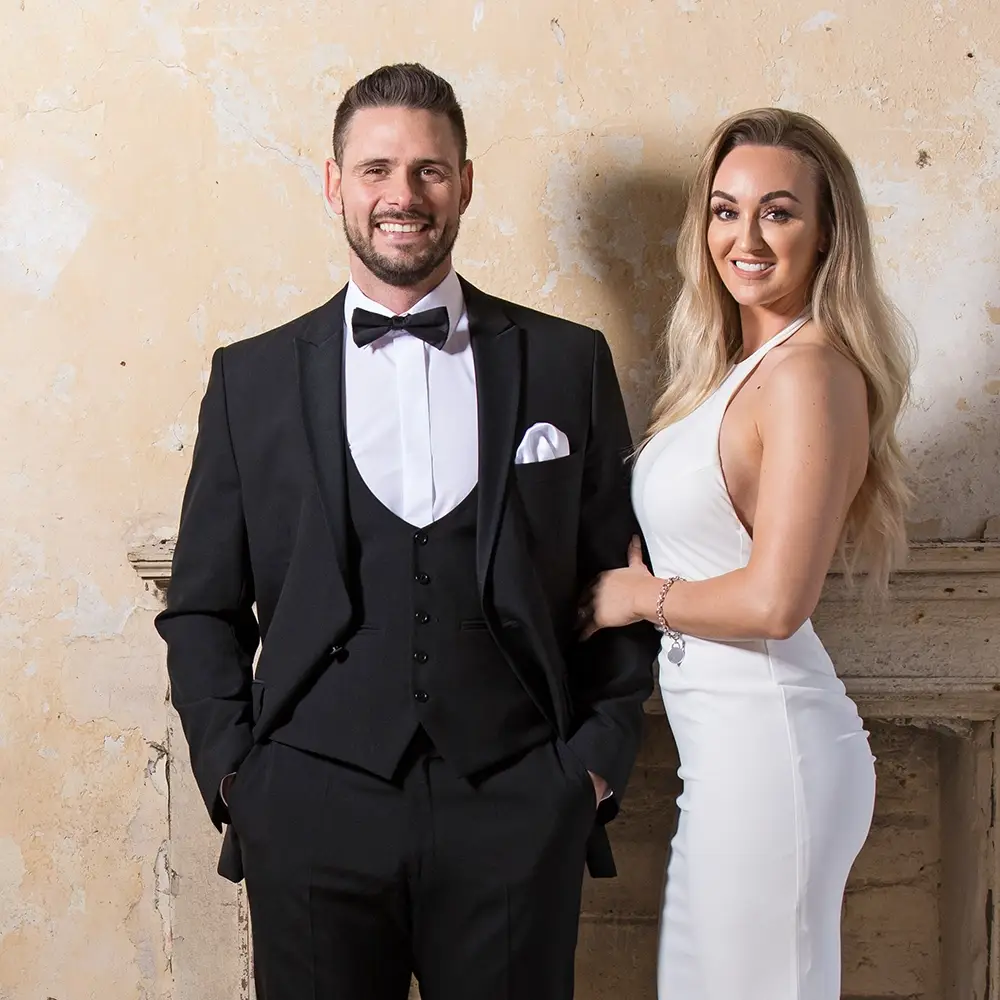 Image of Venice Black 3 Piece Tuxedo